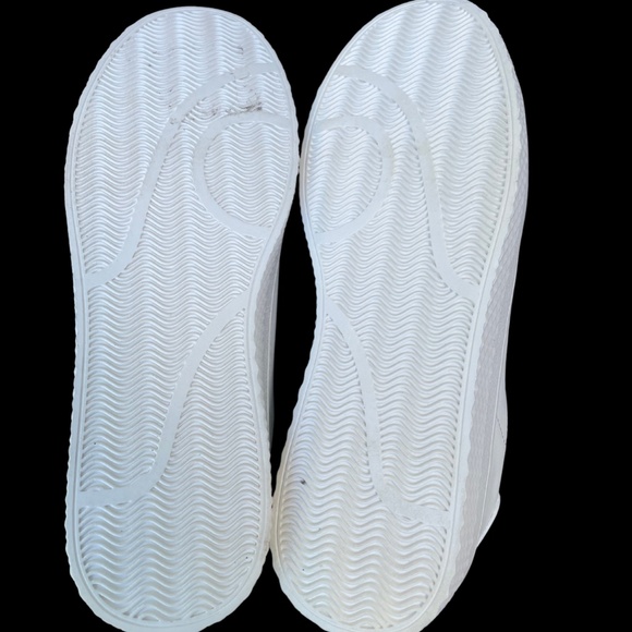 Call it Spring White Sneakers with gold tongue accent - Picture 7 of 7